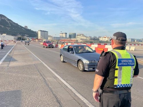 After warning period, Defence Police will clamp down on traffic offences on airfield